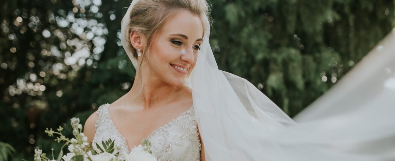 Classic Bridal Makeup at Out Door Country Club, York, PA