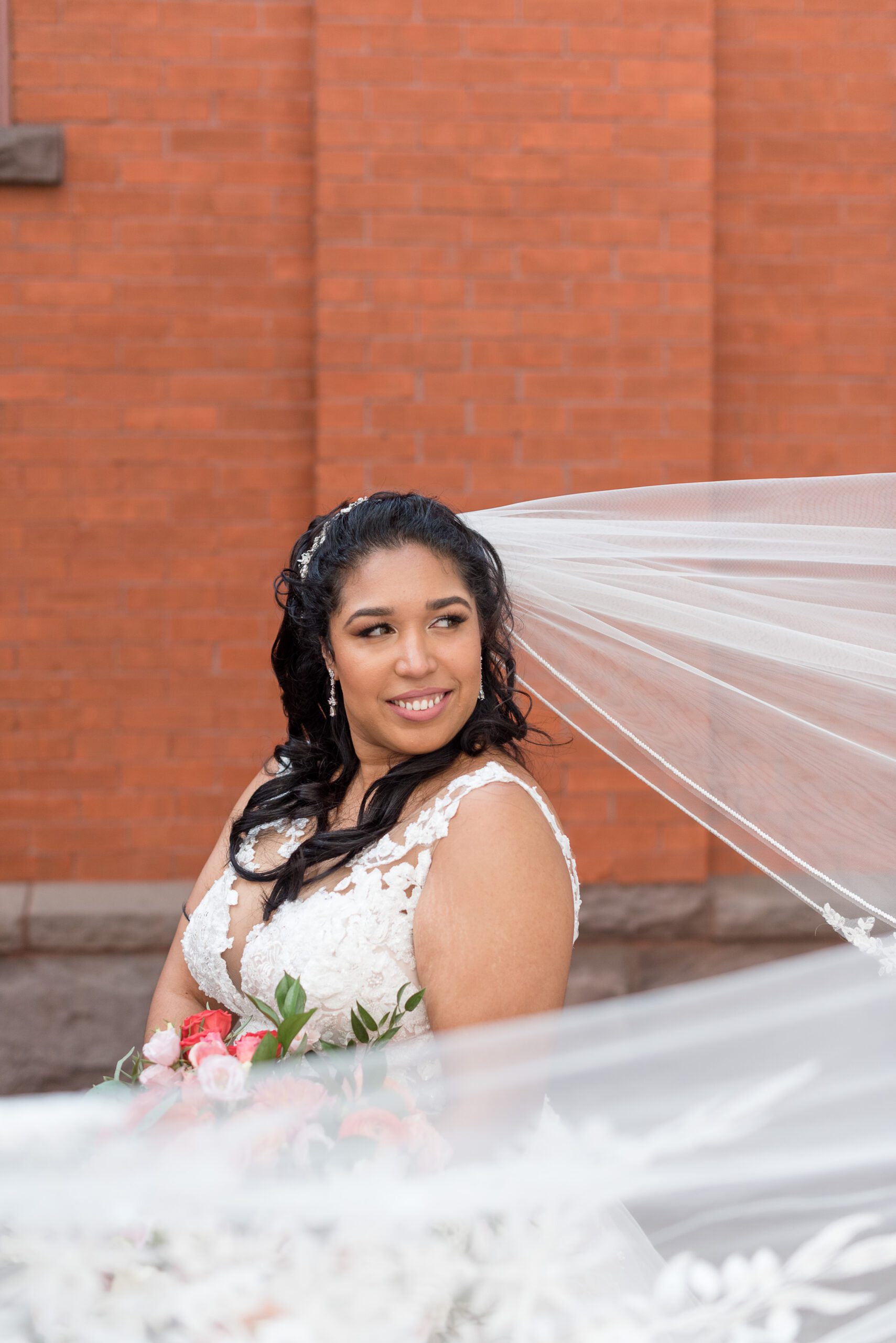 Latina Wedding Bridal Makeup Woman of Color Makeup
